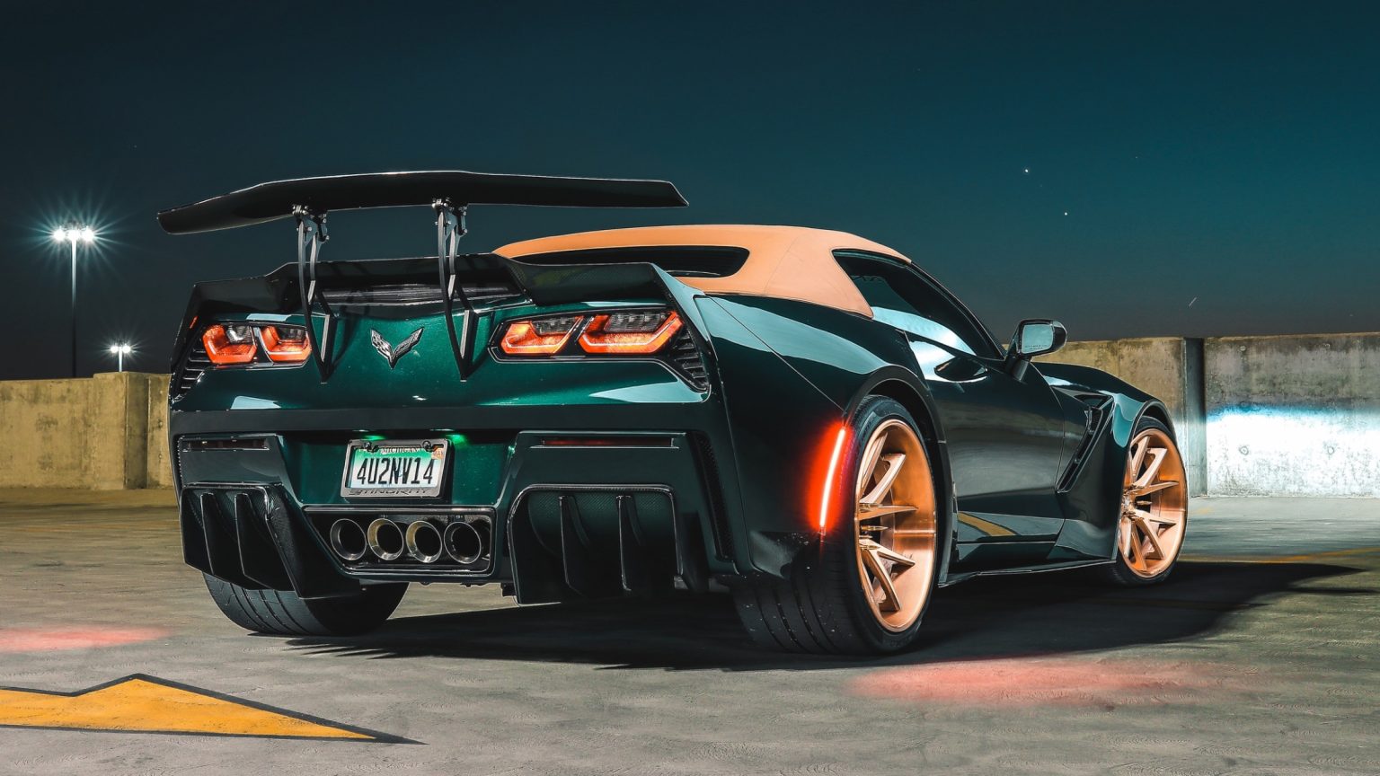Ivan Tampi Customs XIK Widebody Kit for the C7 Z06 Grand Sport Corvette