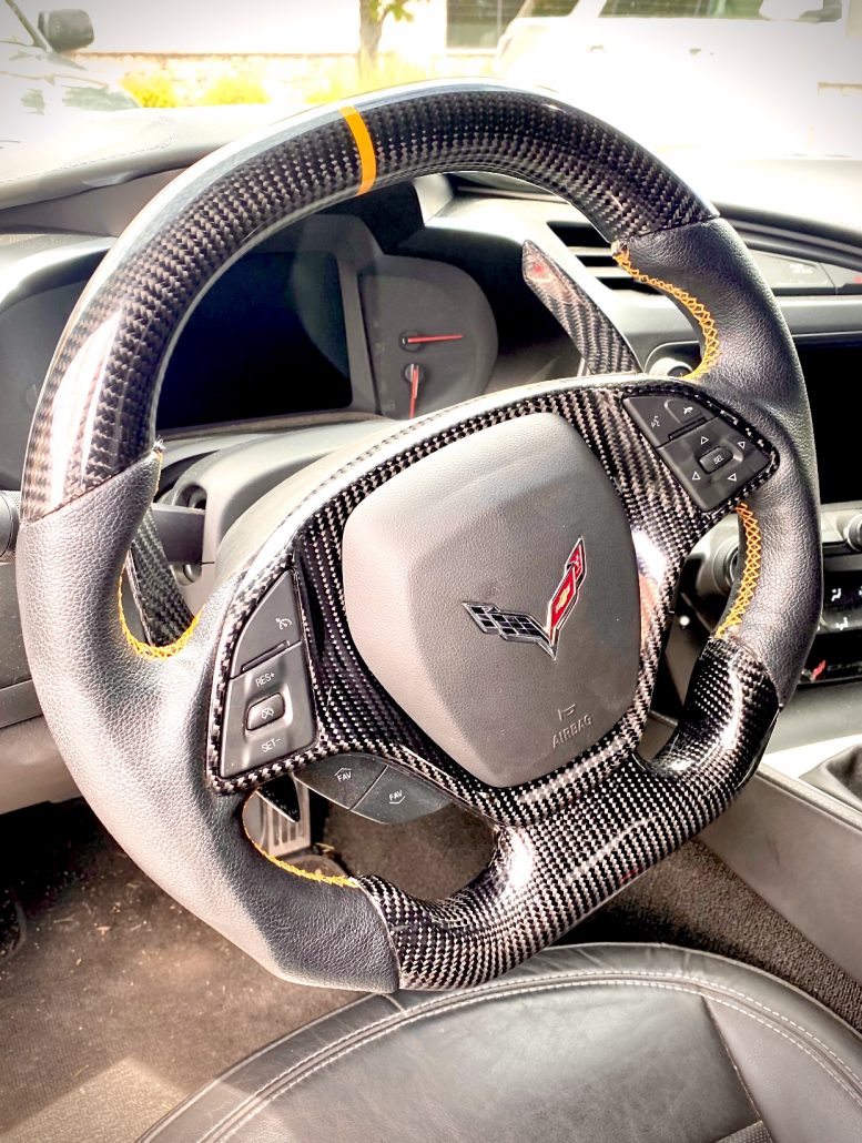 C7 Corvette Carbon Fiber Steering Wheelnull