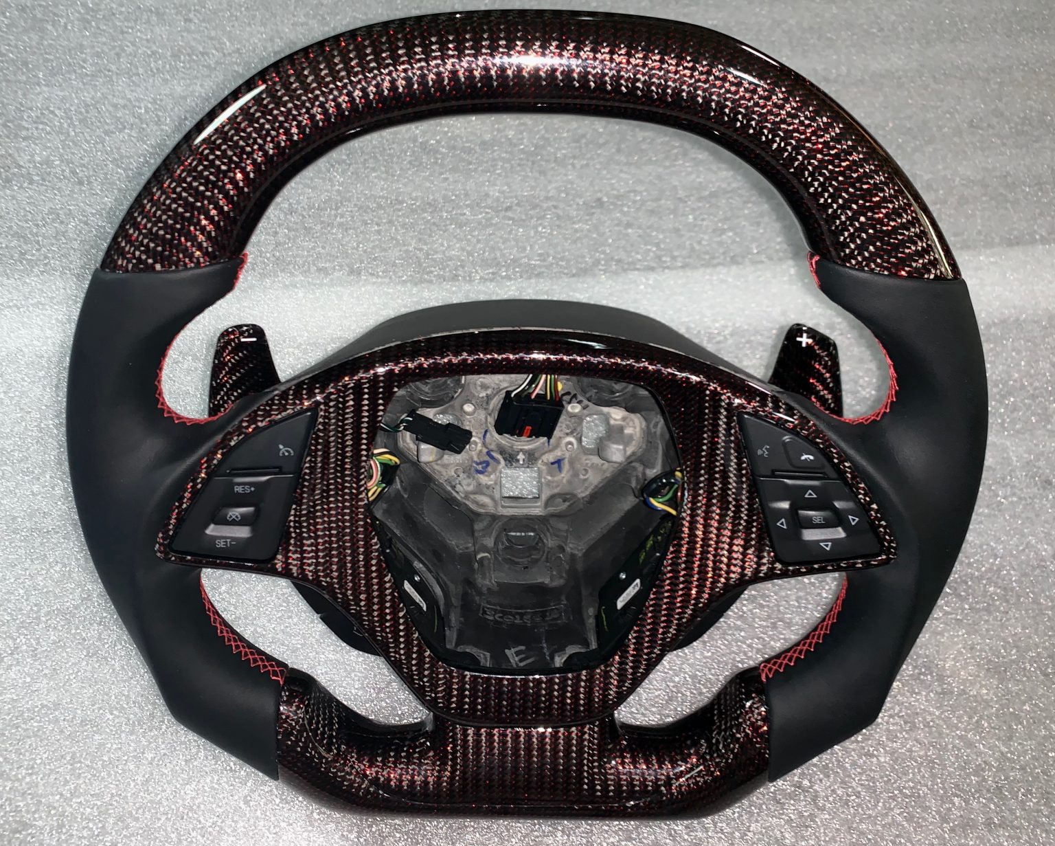 Carbon Fiber Steering Wheel C7 Corvette Stingray 2014 + – Ivan Tampi