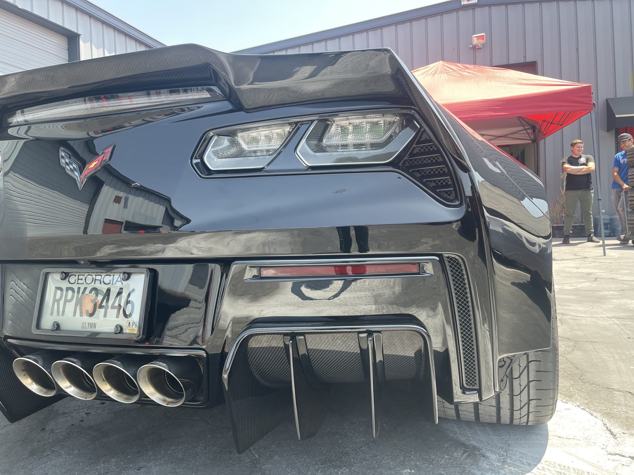 Ivan Tampi Customs XIK Carbon Fiber Rear Deck Wing Series II C7 Corvette 2014 2019 Ivan Tampi