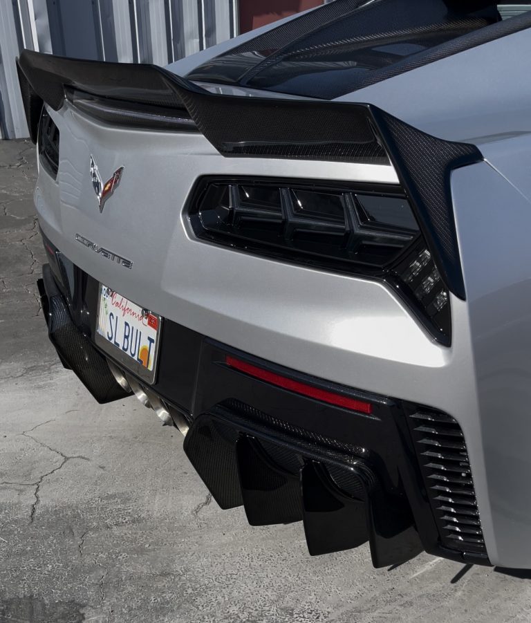 Ivan Tampi Customs XIK Carbon Fiber Rear Deck Wing Series II C7 Corvette 2014 2019 Ivan Tampi
