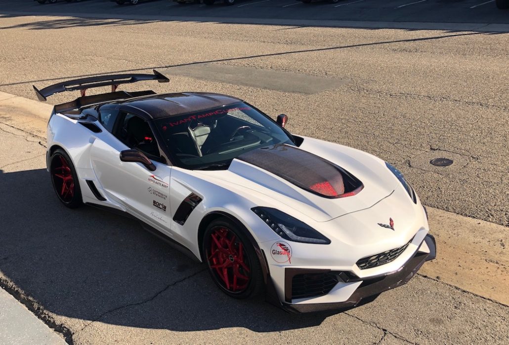 XIK ZR1 Carbon Fiber Front C7 Corvette Stingray / Z06 / Grand Sport ...