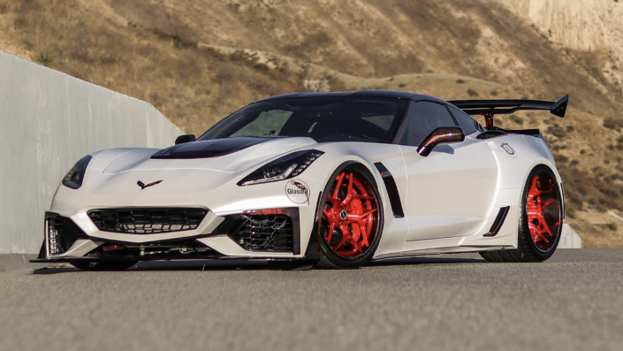 Ivan Tampi Customs XIK ZR1 Carbon Fiber Front C7 Corvette Stingray ...